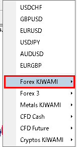 「Forex KIWAMI」をクリック